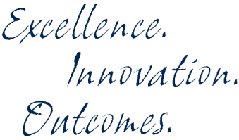 Excellence. -  - Innovation. -  - Outcomes.